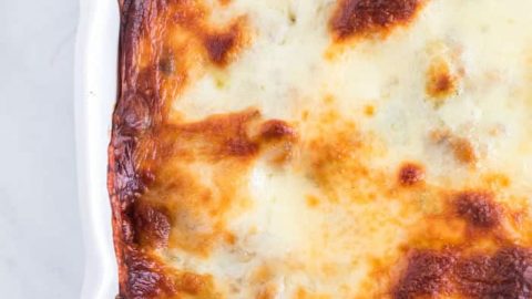Mozzarella Steak Casserole